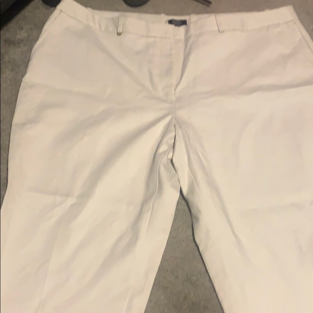 Jones New York grace ankle khaki pants 22w